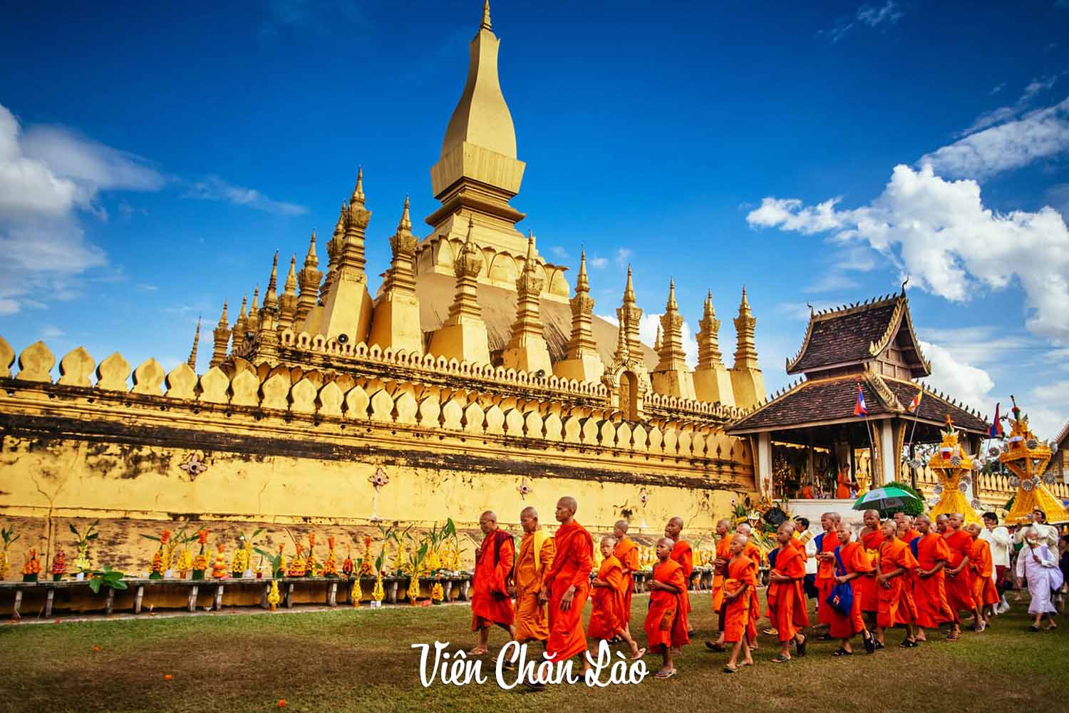 Tour Lào - Viên Chăn - Luang Prabang - Muang Fuang